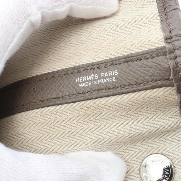 Hermes Garden Party PM Leather Tote Bag 无法识别 in Good Condition - Picture 4 of 13